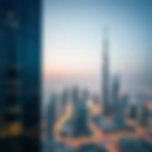 Stunning skyline view of Address Sky View Dubai