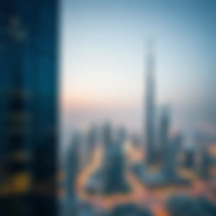 Stunning skyline view of Address Sky View Dubai