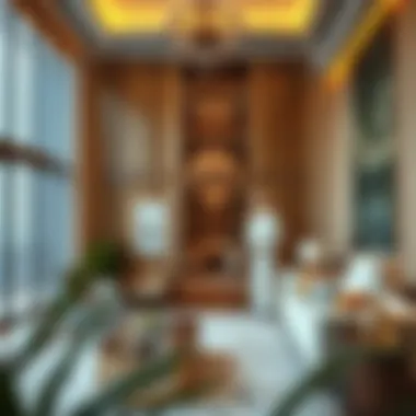 Luxurious Interior of Al Majara Tower Luxurious interior of a residence in Al Majara Tower