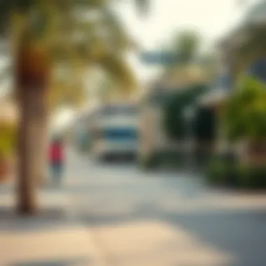 Vibrant community life in Al Nahda 1 with parks and recreational areas