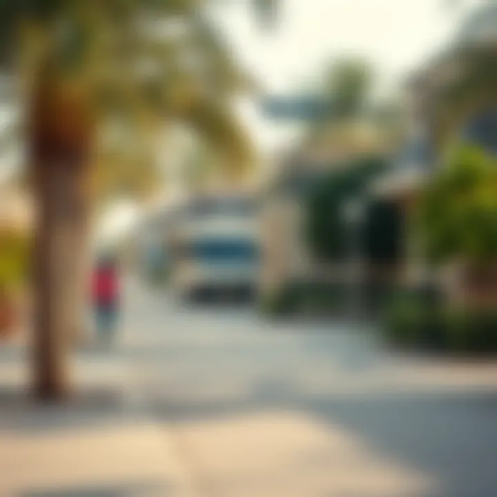 Vibrant community life in Al Nahda 1 with parks and recreational areas