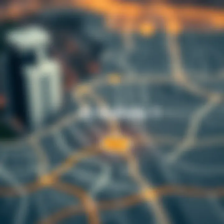 Map highlighting the location of Al Nahda 1 in Dubai