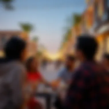 Vibrant community lifestyle in Villanova