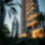 Modern architectural design of Armada Tower 2