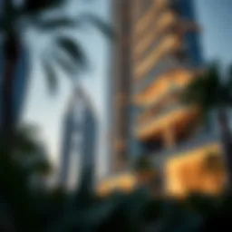 Modern architectural design of Armada Tower 2