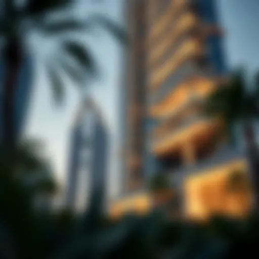 Modern architectural design of Armada Tower 2