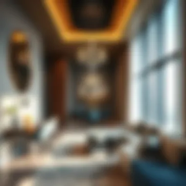 Luxurious Interiors of Armada Tower 2 Interior of a luxurious apartment in Armada Tower 2