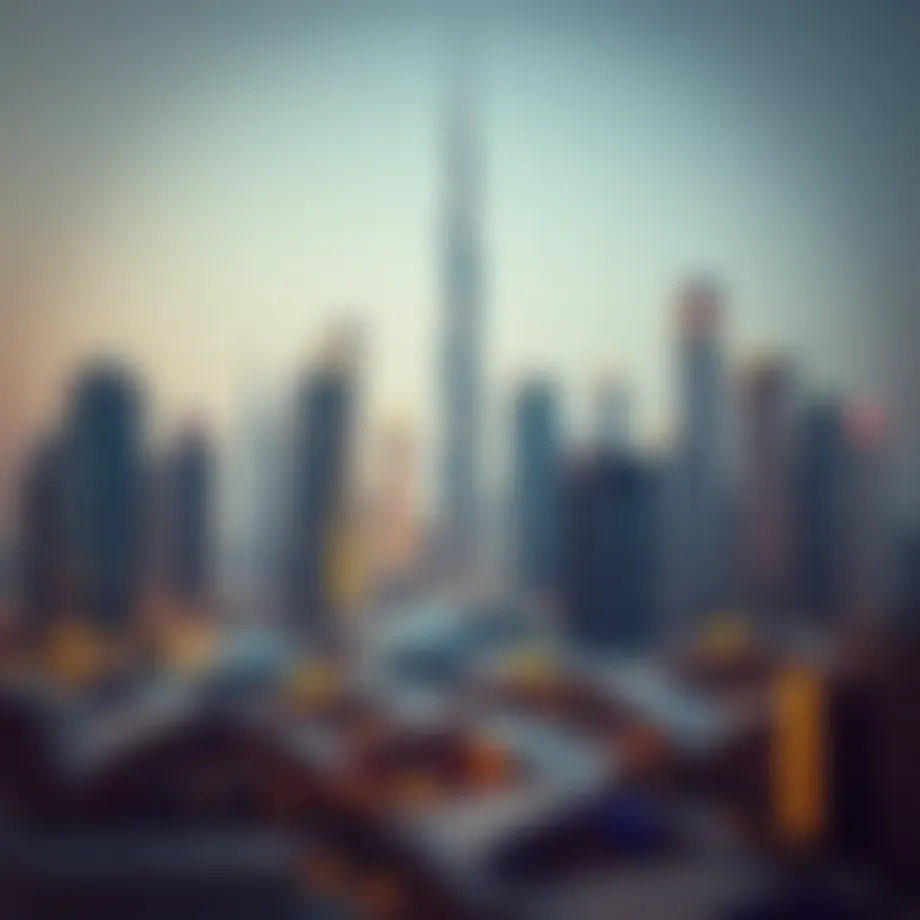 Stunning skyline of Dubai showcasing modern architecture