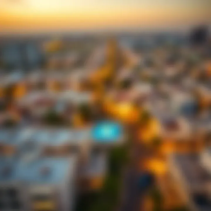 Aerial View of Baspas Al Khalidiya Aerial view of the vibrant Baspas Al Khalidiya neighborhood