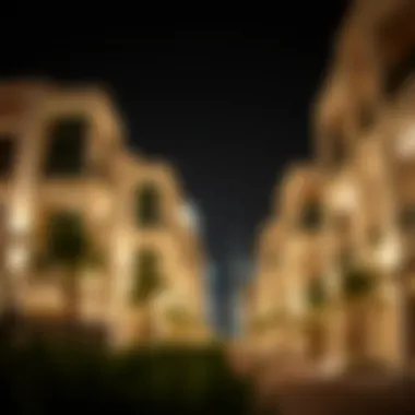 Modern Residential Architecture in Baspas Al Khalidiya Modern residential buildings in Baspas Al Khalidiya