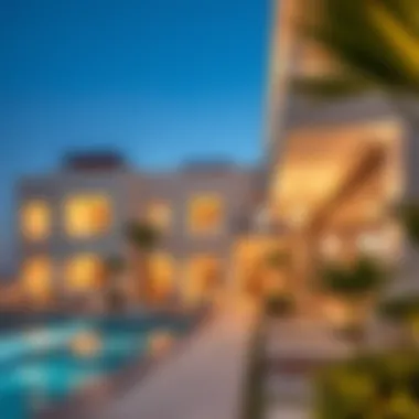 Architectural Marvel of Bianca Townhouse Stunning architectural design of Bianca Townhouse in Dubai