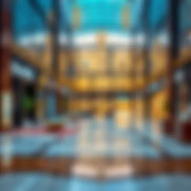 Commercial Spaces in Brookfield Place Dubai A vibrant representation of the vibrant commercial spaces within Brookfield Place