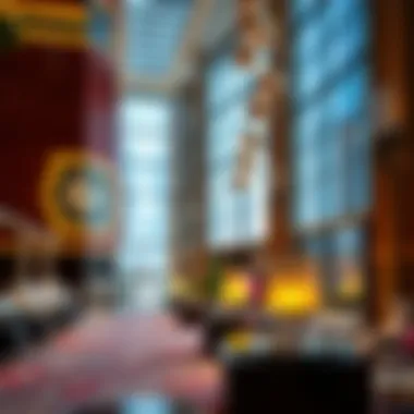 Modern Interior Design of Brookfield Place Dubai Interior architectural details of Brookfield Place highlighting modern design