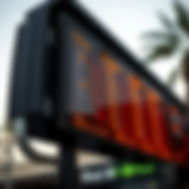 Bus Timings Schedule Board Digital schedule board showing bus timings