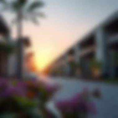 Residential areas in Dubai Investments Park reflecting a sustainable lifestyle.