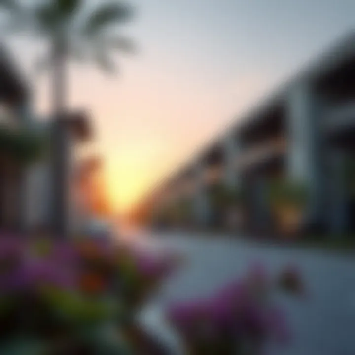 Residential areas in Dubai Investments Park reflecting a sustainable lifestyle.