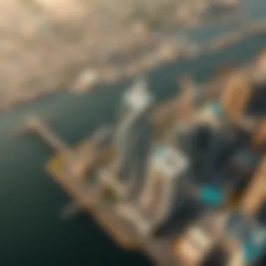 Investment Potential in Dubai's Real Estate Market Aerial view illustrating the investment potential within Dubai's real estate market