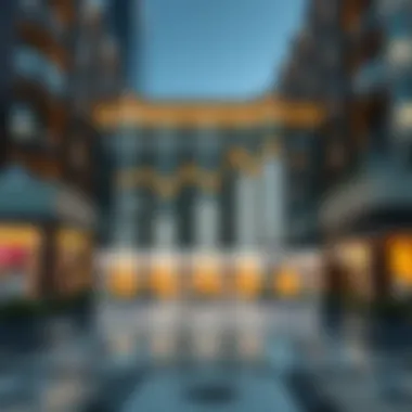 Infographic detailing the economic impact of Al Twar Center on the local real estate market.