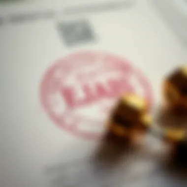 Illustration of a rental agreement with Ejari stamp