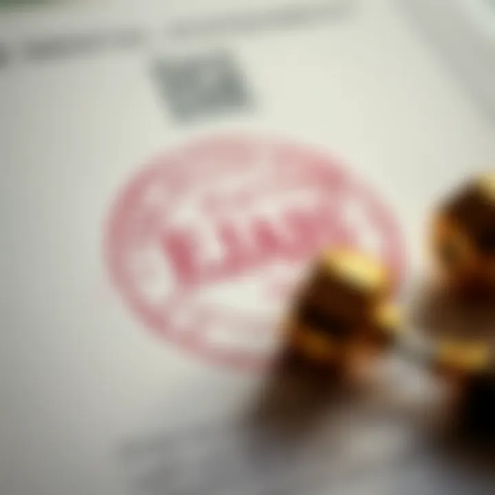 Illustration of a rental agreement with Ejari stamp