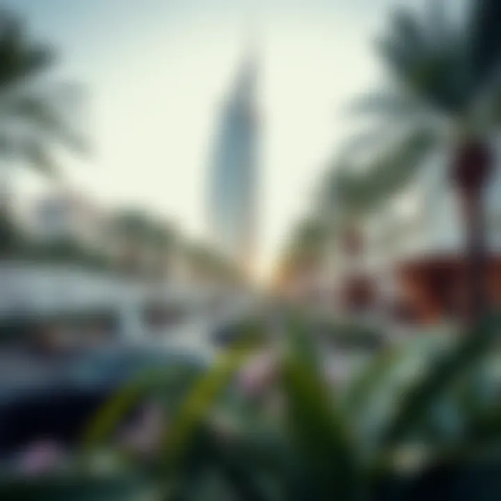 Community amenities surrounding the Magic Tower