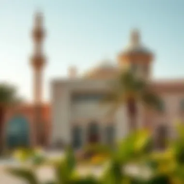 Cultural landmarks in Al Jaddaf, reflecting its heritage