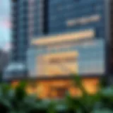 Stunning exterior view of Bay Square Building 12 showcasing modern architecture