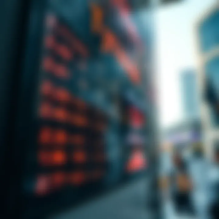 Real-Time Currency Exchange Rates Currency exchange rates display board