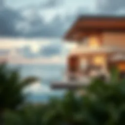 Luxurious holiday home by the beach