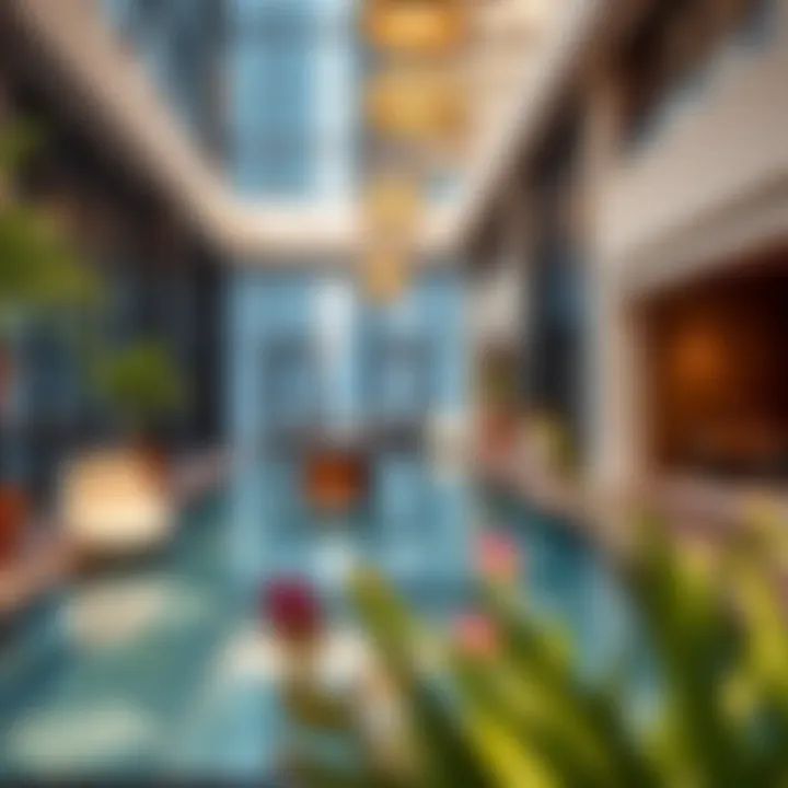 Luxurious amenities offered at Icon Tower, highlighting lifestyle features