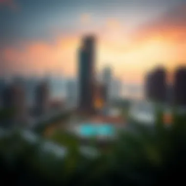 Imperial Residence Tower B Skyline View Stunning view of Imperial Residence Tower B against the Dubai skyline