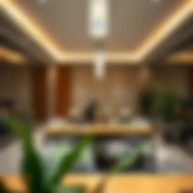 Interior workspace at One Business Centre, designed for productivity