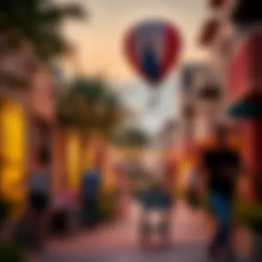 Vibrant Community Life at Park Heights Vibrant neighborhood scene depicting a lively atmosphere