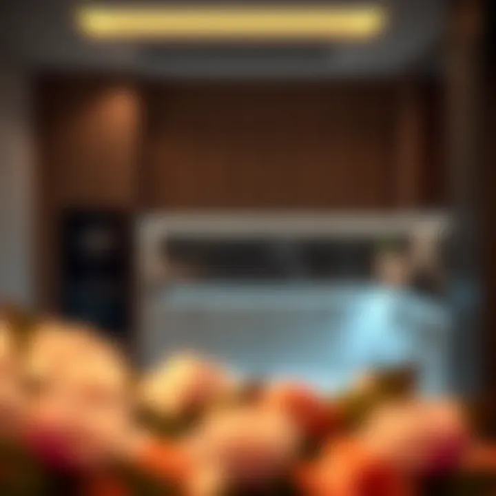 High-end kitchen design in a Dubai apartment