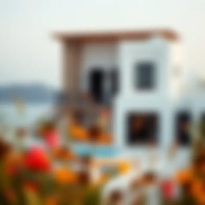 Investors exploring real estate opportunities at Damac Mykonos