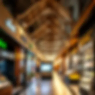 Cultural Relevance ofمدينة ز Cultural significance highlighted in the shopping area