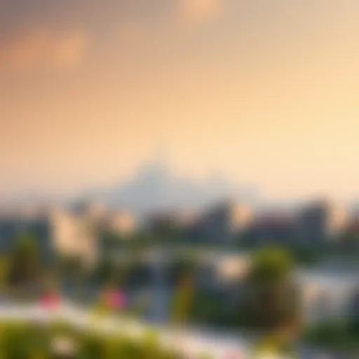 Stunning skyline view of Levanto in Jumeirah Village Circle