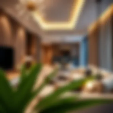Interior design of a luxury apartment in Nook Wasl Gate