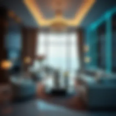 Luxurious Interior in تلال مردف Luxurious interior design of a تلال مردف property