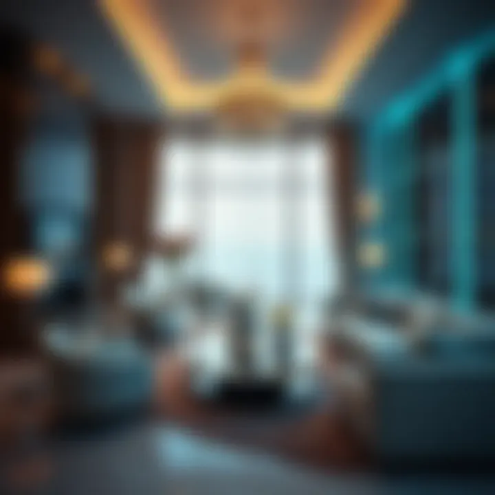 Luxurious Interior in تلال مردف Luxurious interior design of a تلال مردف property