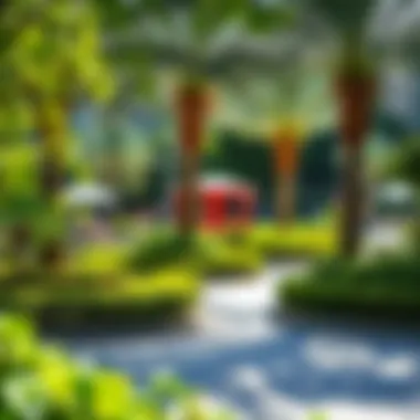 Vibrant Community Park in ورسان 4 Community park in ورسان 4 filled with greenery and residents enjoying