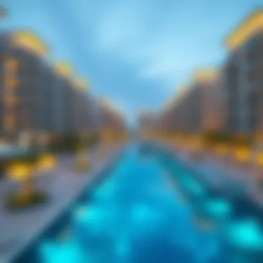 Renderings of sustainable urban developments influenced by Expo 2020