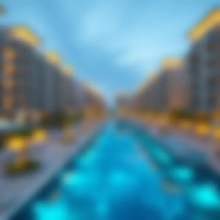 Renderings of sustainable urban developments influenced by Expo 2020