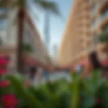 Vibrant community around Fairmont Residences