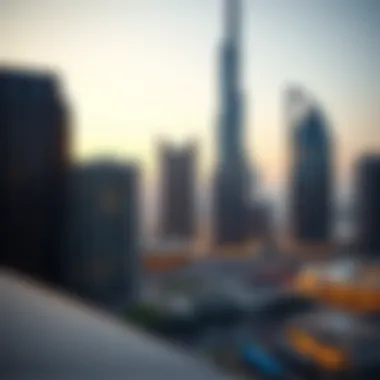 Stunning skyline view showcasing Fairmont Residences