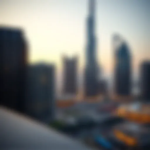 Stunning skyline view showcasing Fairmont Residences