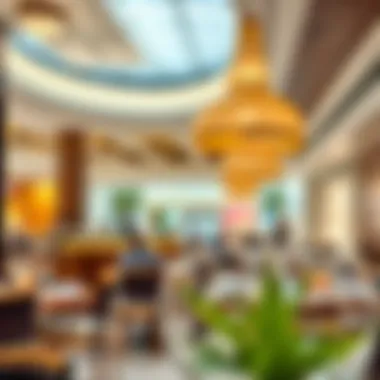 Culinary Delights at Festival City Mall Elegant dining area at Festival City Mall featuring diverse cuisine options