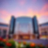 Architectural Marvel of Festival City Mall Stunning exterior view of Festival City Mall showcasing its modern architecture