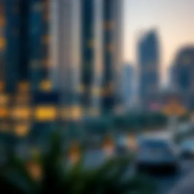 Graph illustrating recent market trends in Dubai real estate