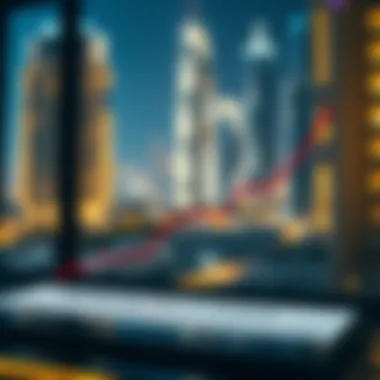 Trends in Housing Fees in Dubai Graph showcasing housing fees trends in Dubai